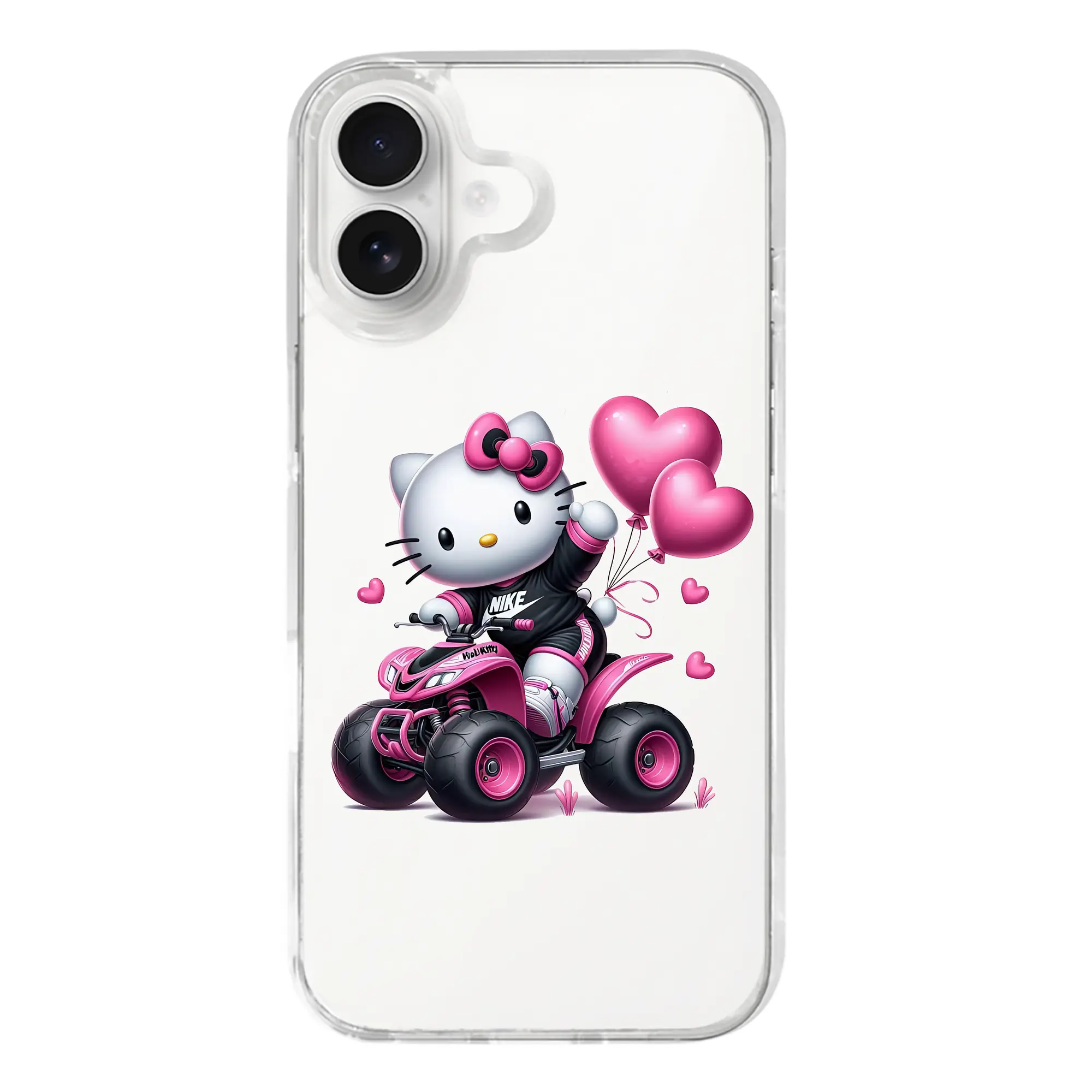 サンリオ グッズ,ハローキティ - iPhone 17シリーズ 透明スマホケース – 薄型・耐衝撃・精密フィット保護カバー